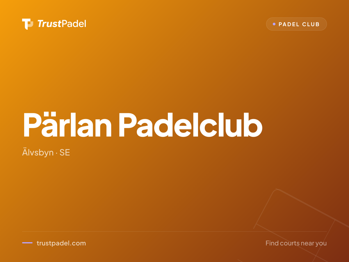 Pärlan Padelclub padel club