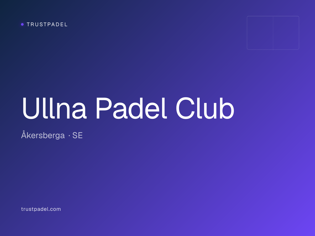Ullna Padel Club padel club