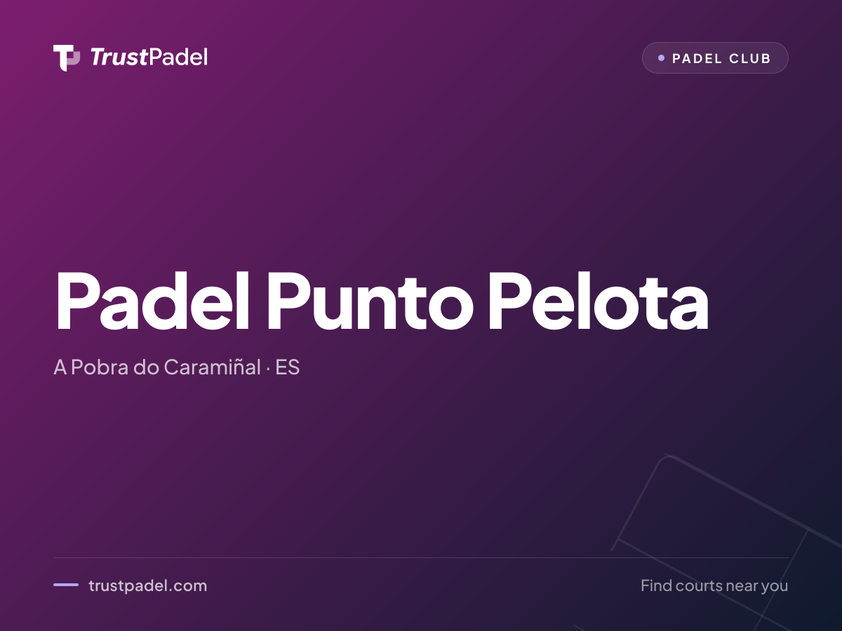 Padel Punto Pelota padel club