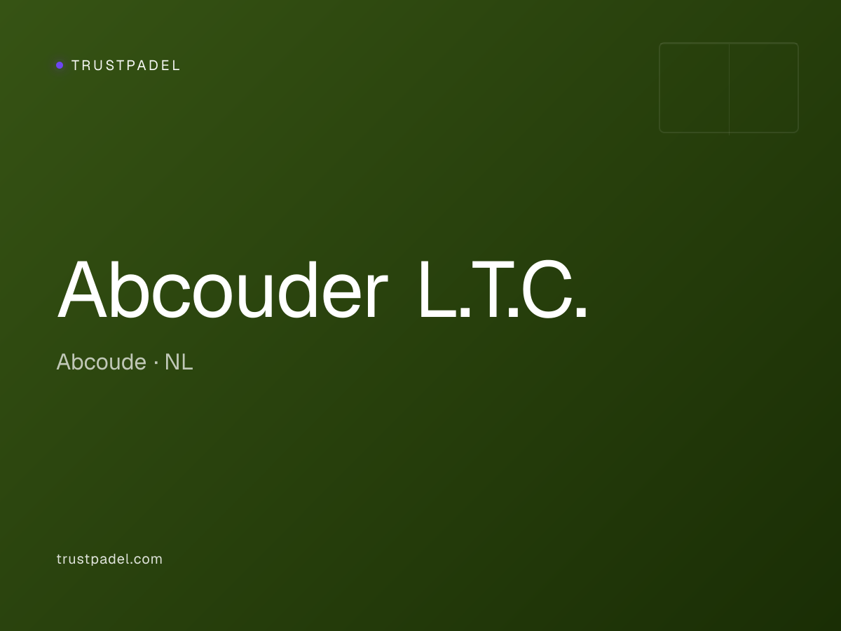 Abcouder L.T.C. padel club