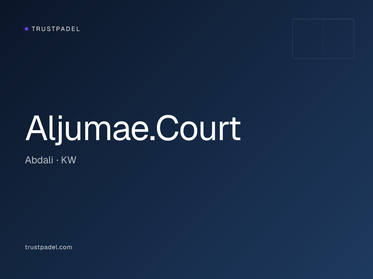 Aljumae.Court padel club