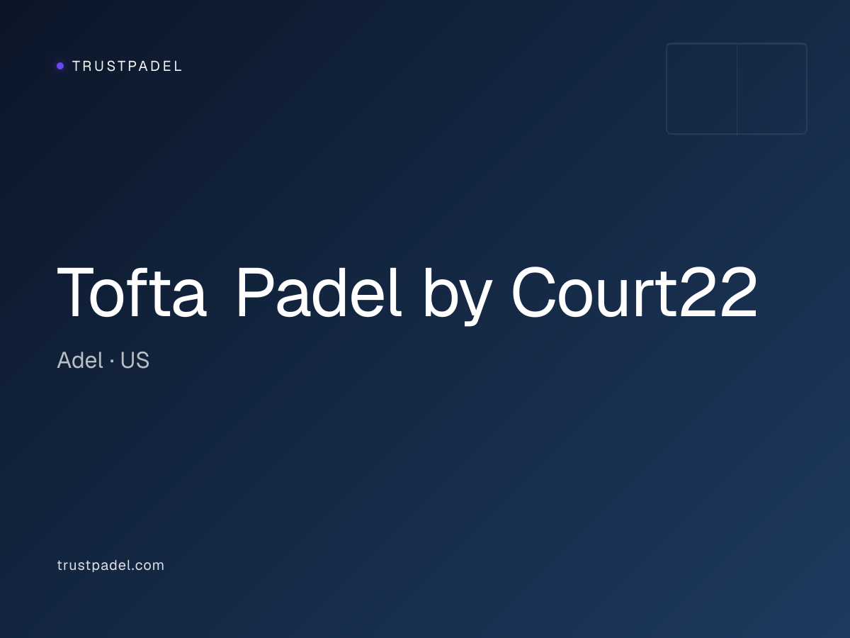 Tofta Padel by Court22 padel club