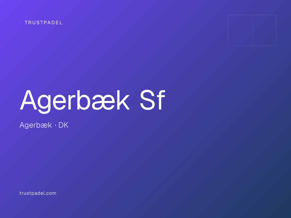 Agerbæk Sf padel club