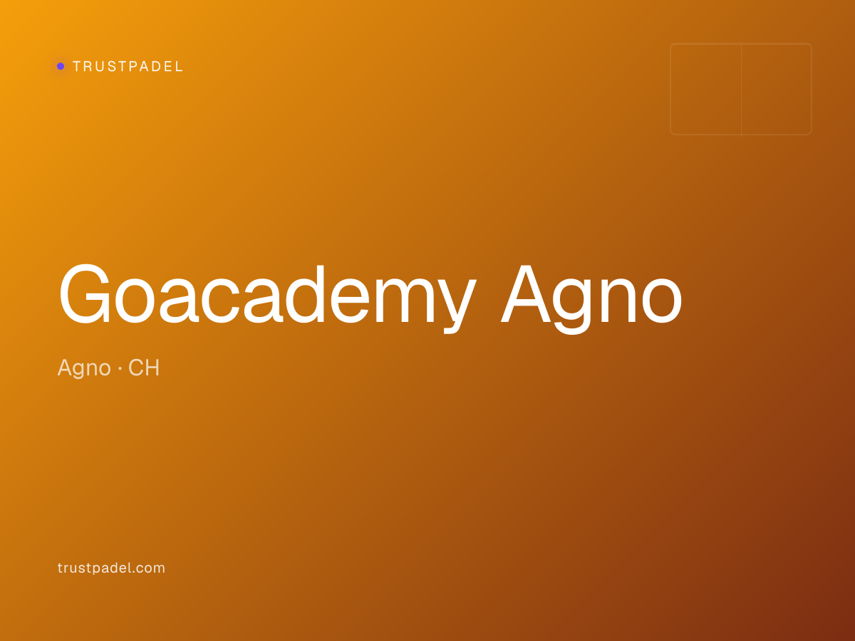 Goacademy Agno padel club