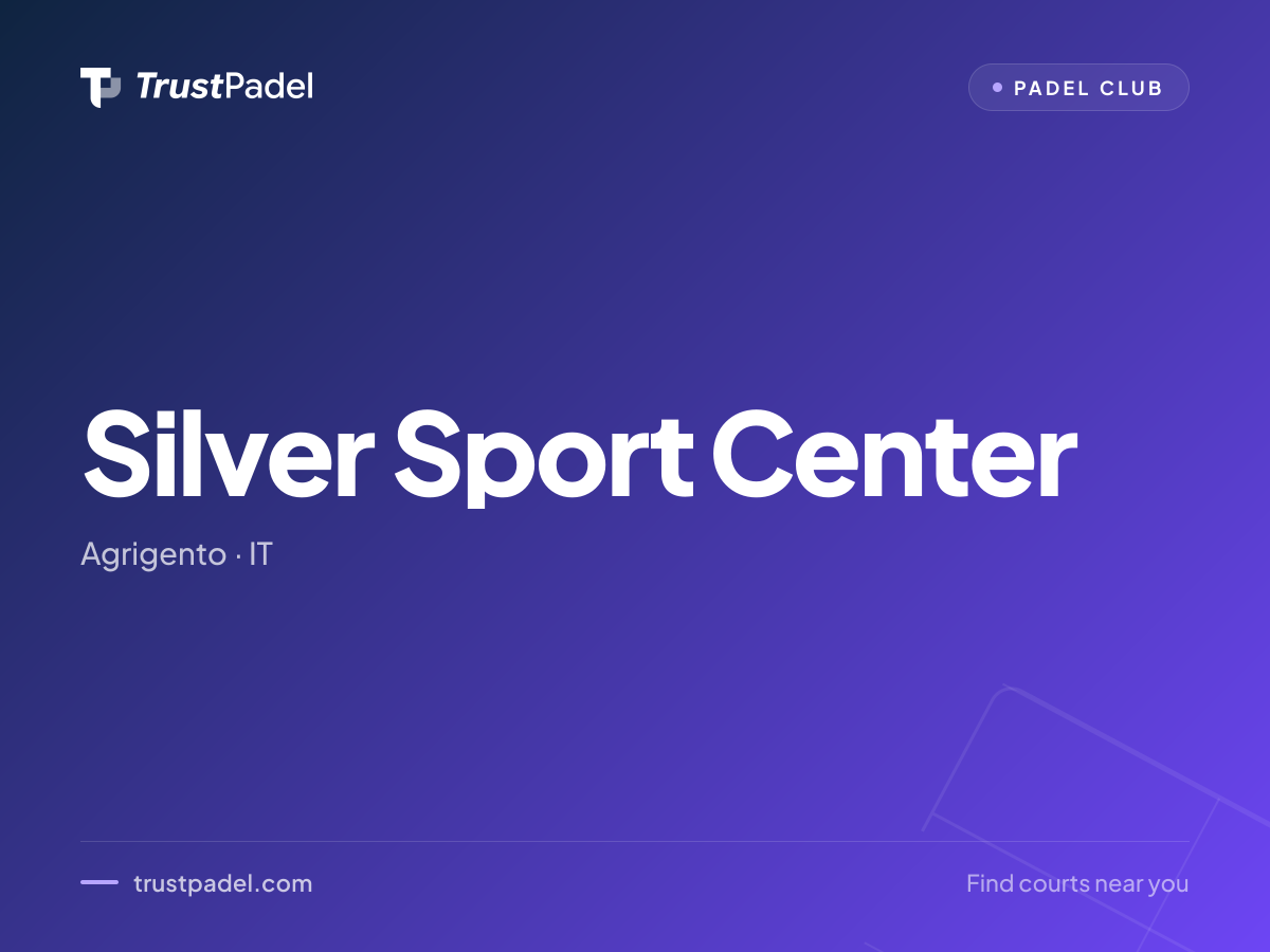 Silver Sport Center padel club