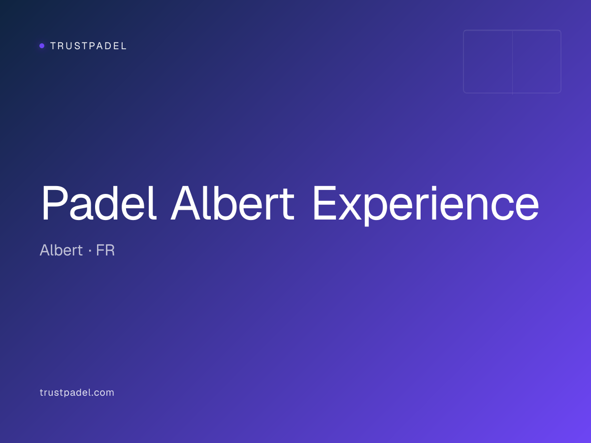 Padel Albert Experience padel club