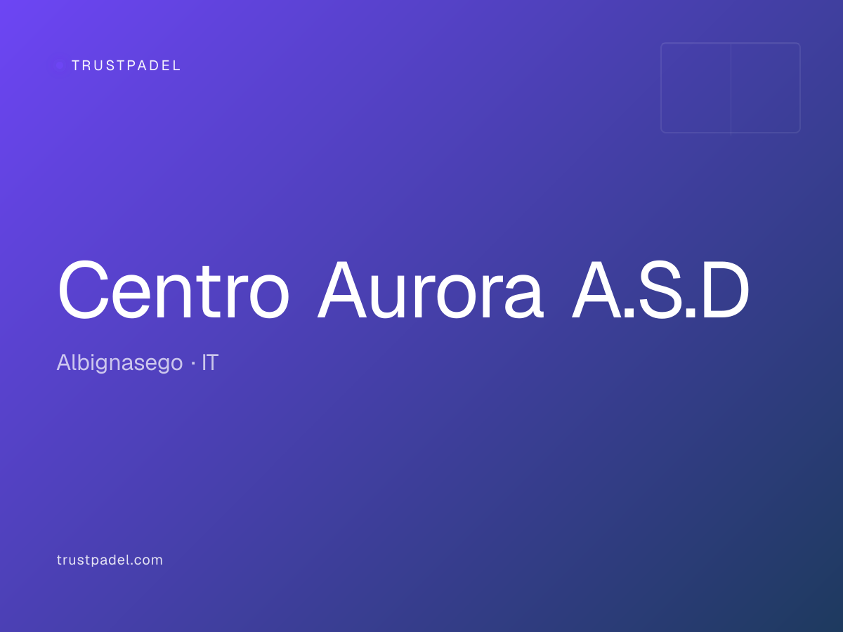 Centro Aurora A.S.D padel club
