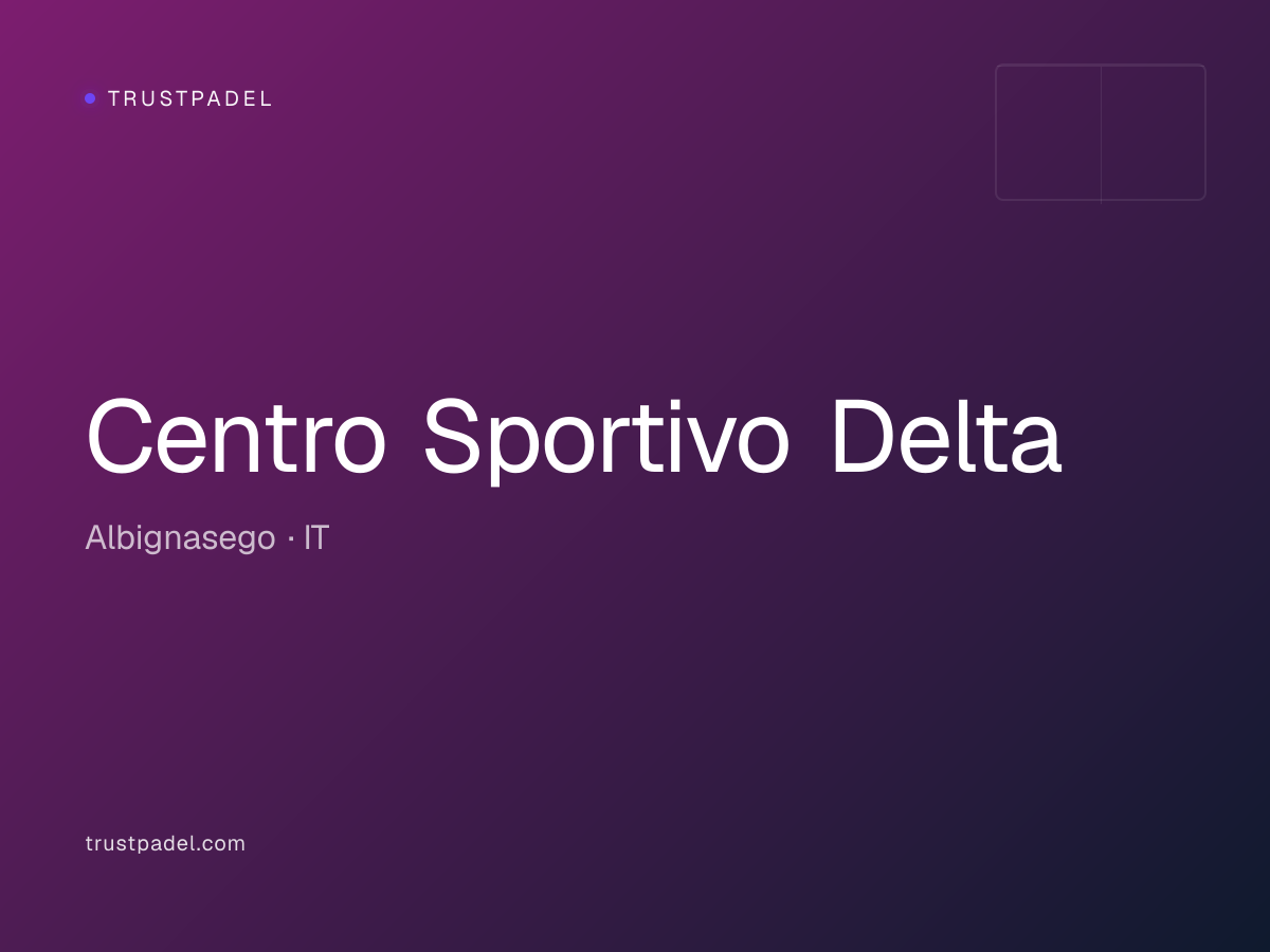 Centro Sportivo Delta padel club
