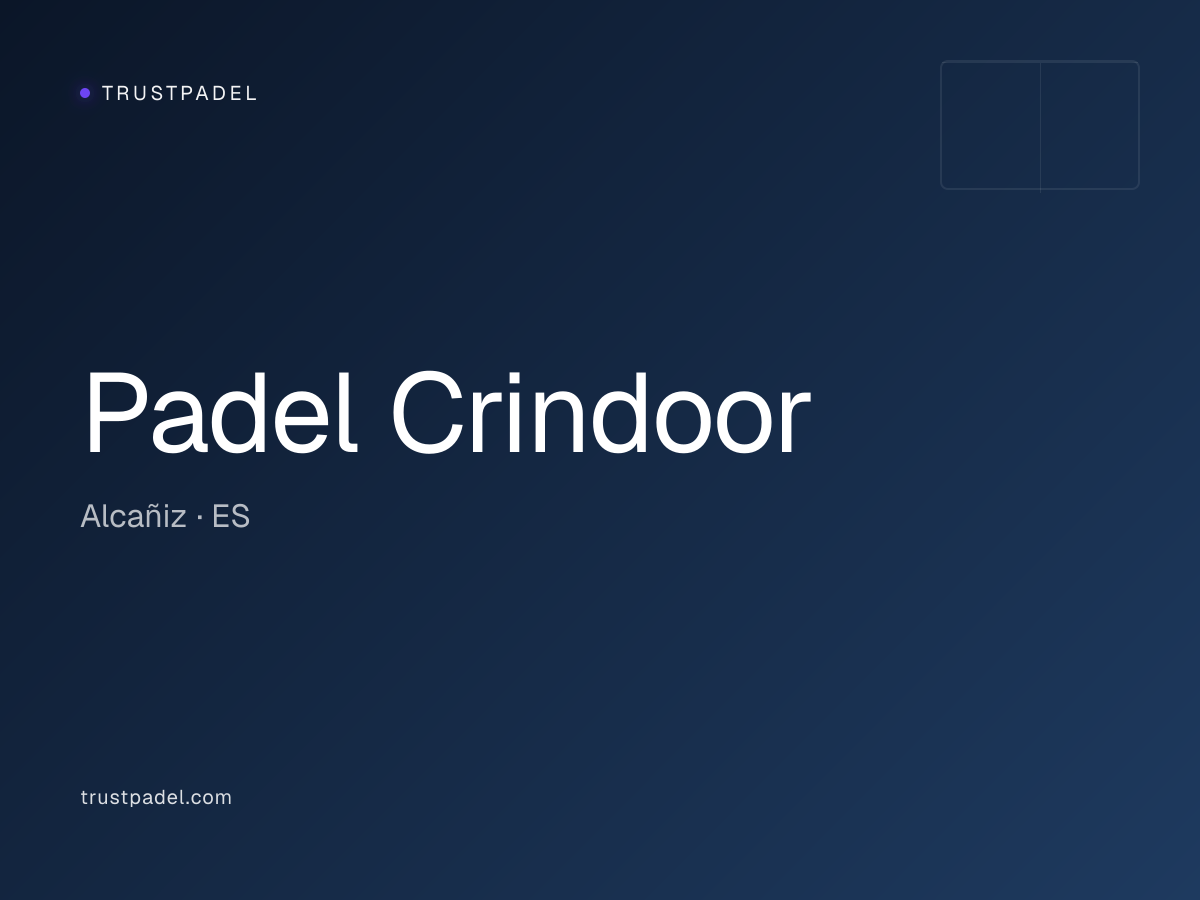 Padel Crindoor padel club