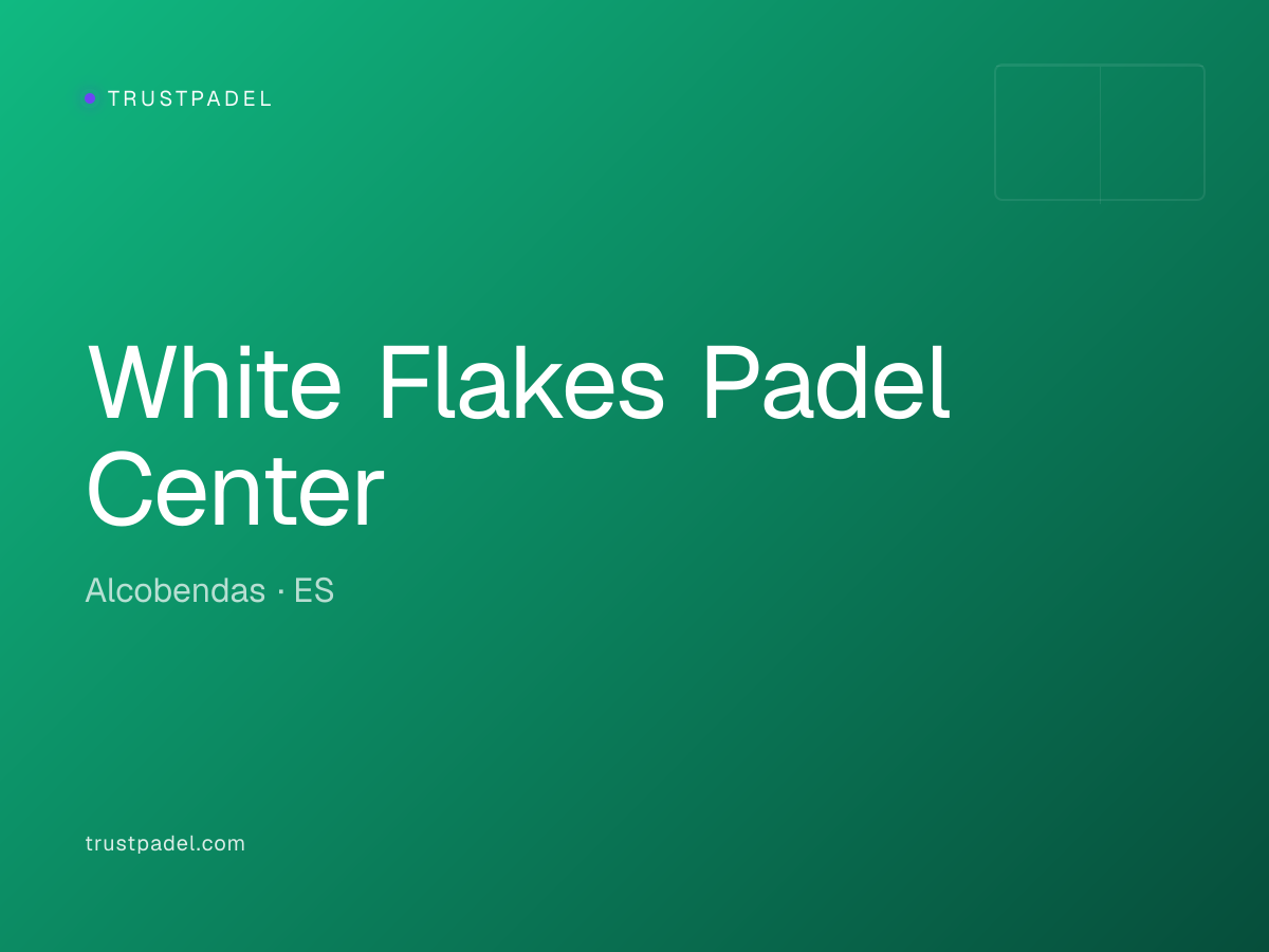 White Flakes Padel Center padel club