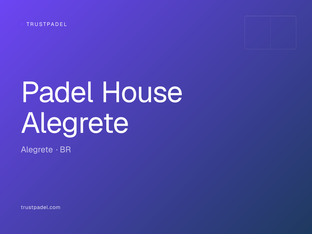 Padel House Alegrete padel club