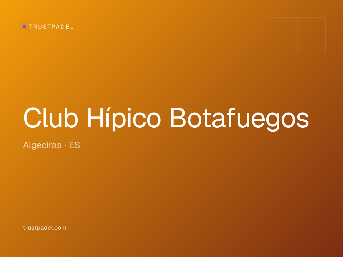 Club Hípico Botafuegos padel club