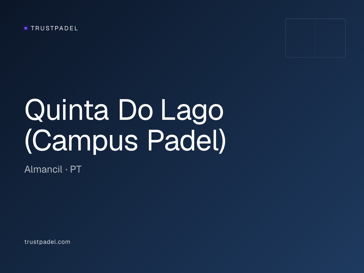 Quinta Do Lago (Campus Padel) padel club