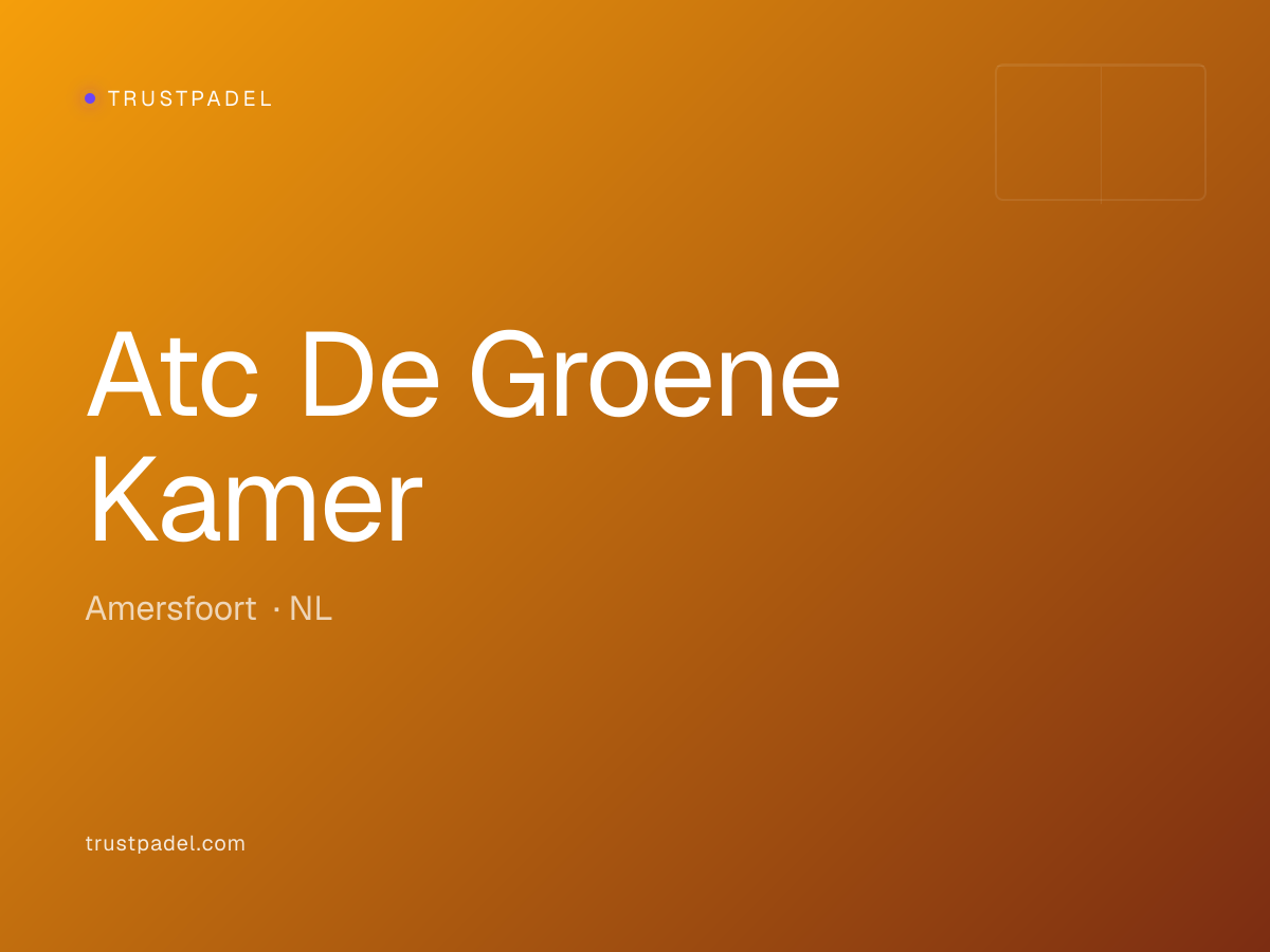Atc De Groene Kamer padel club