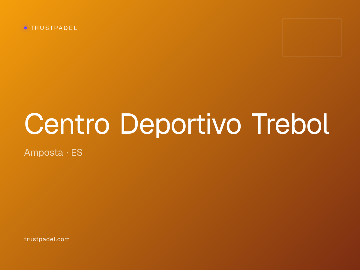 Centro Deportivo Trebol padel club