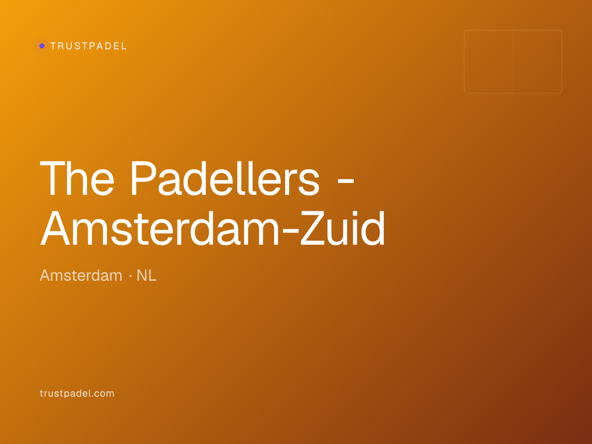 The Padellers - Amsterdam-Zuid padel club