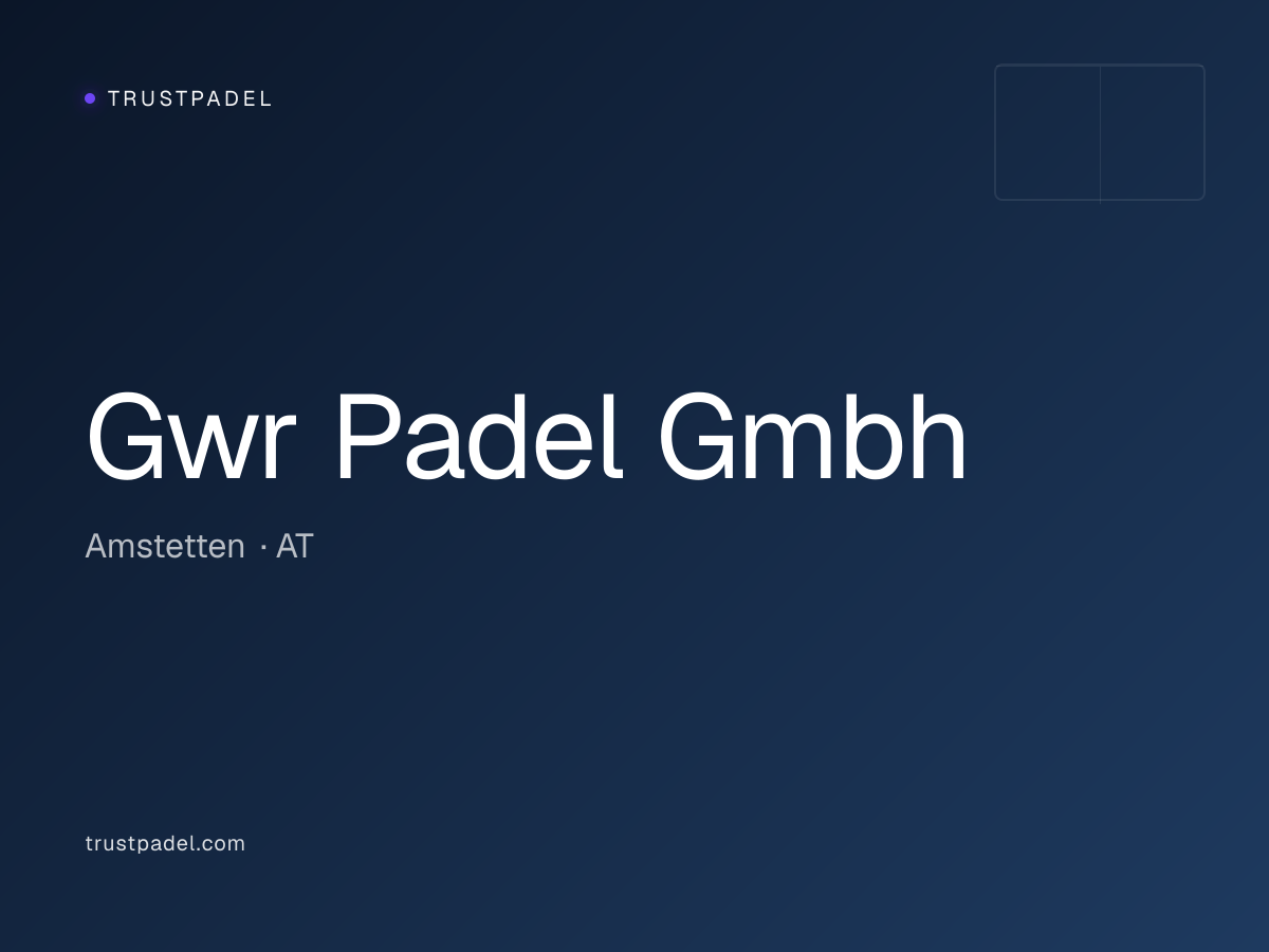 Gwr Padel Gmbh padel club