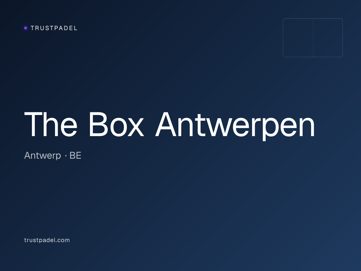 The Box Antwerpen padel club