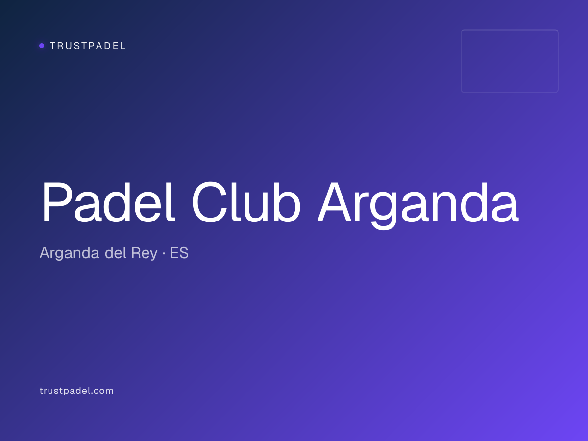 Padel Club Arganda padel club