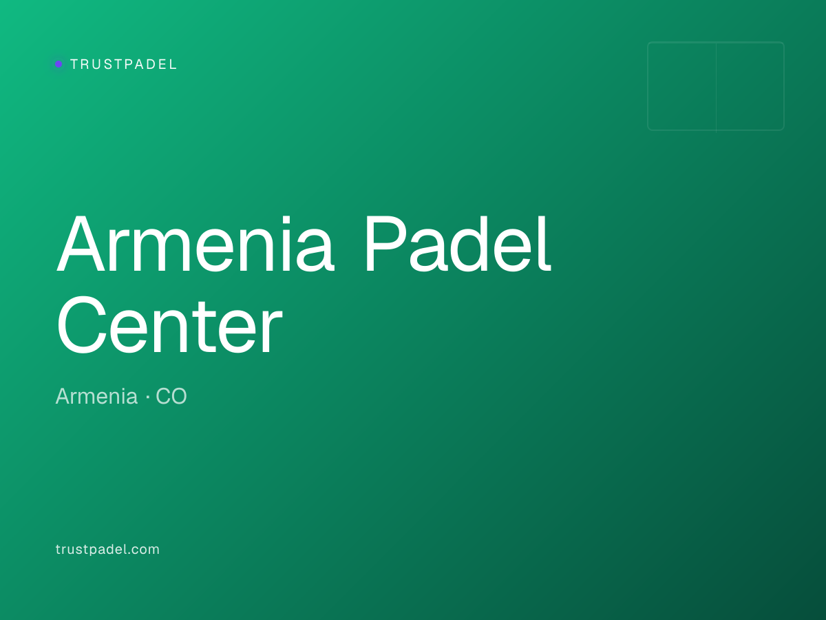 Armenia Padel Center padel club