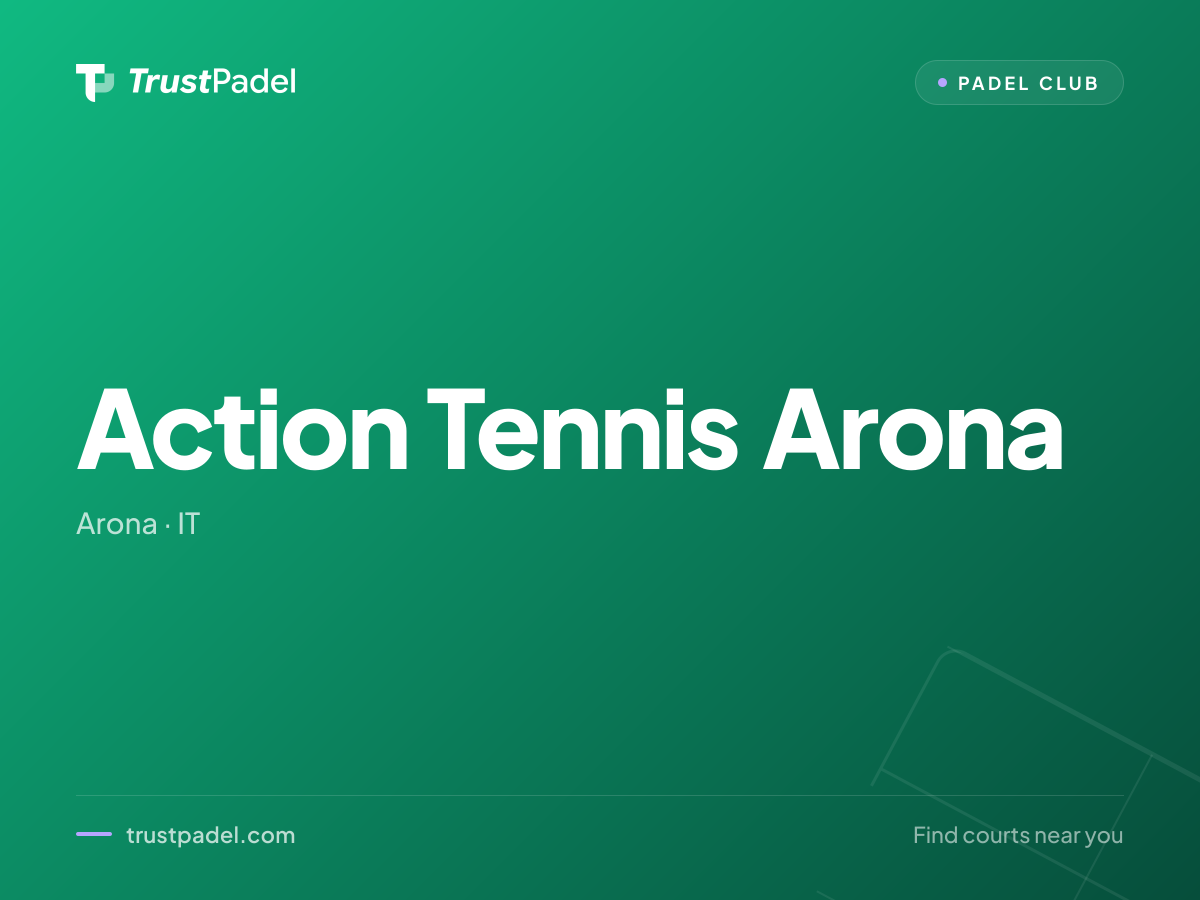 Action Tennis Arona padel club