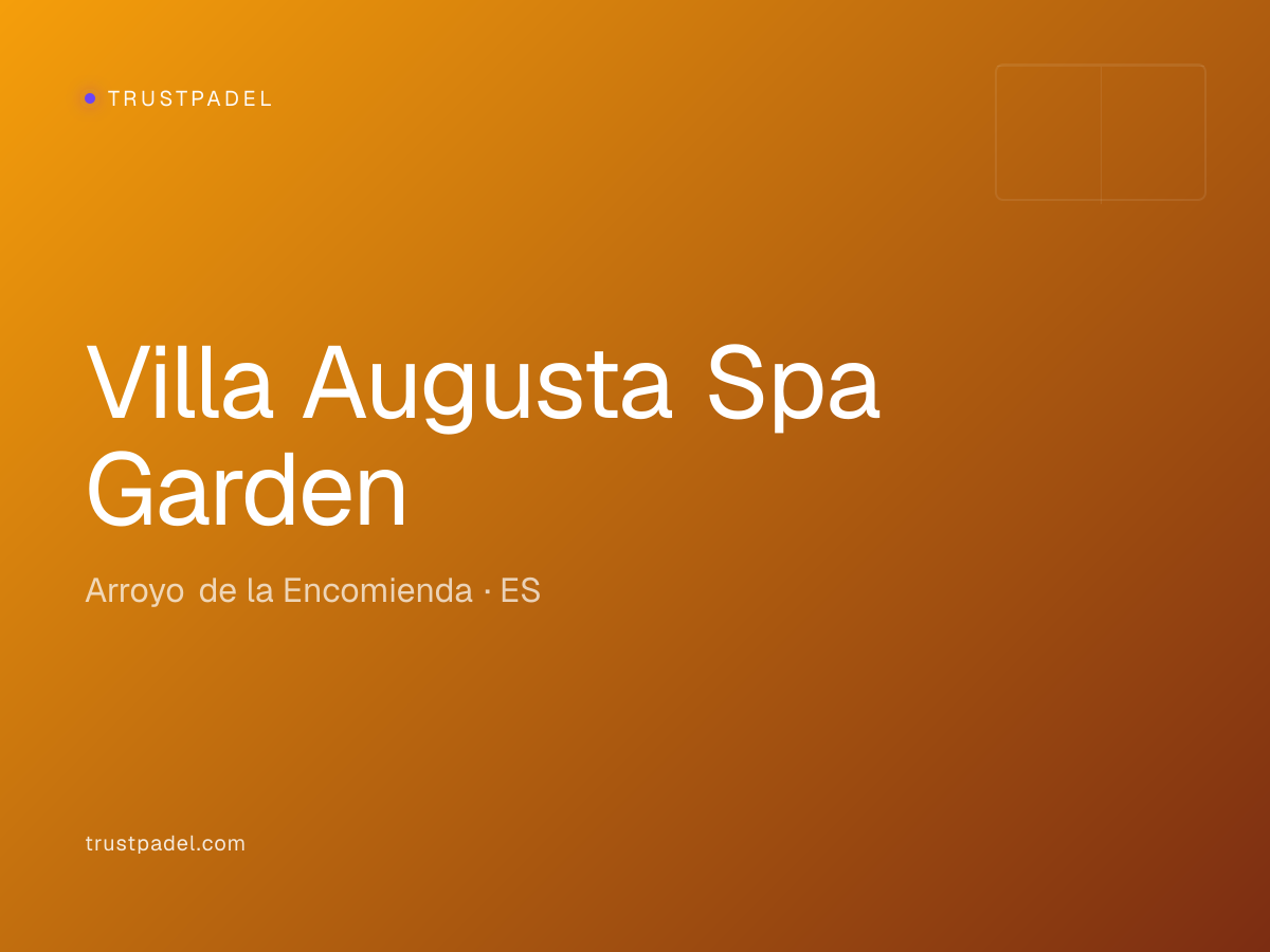 Villa Augusta Spa Garden padel club