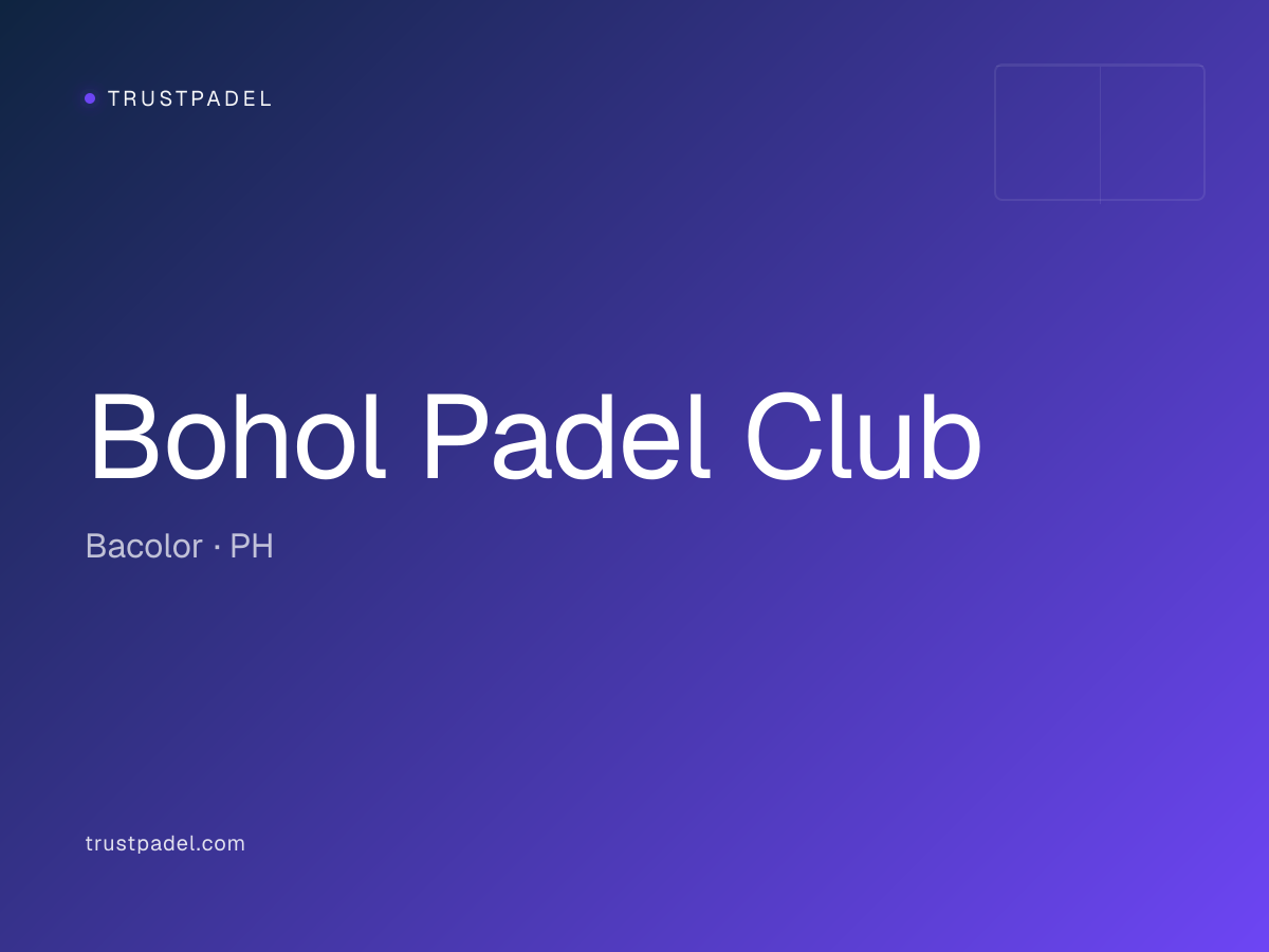 Bohol Padel Club padel club