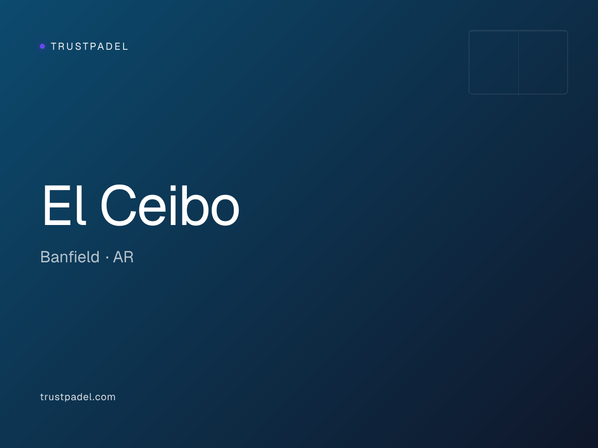 El Ceibo padel club