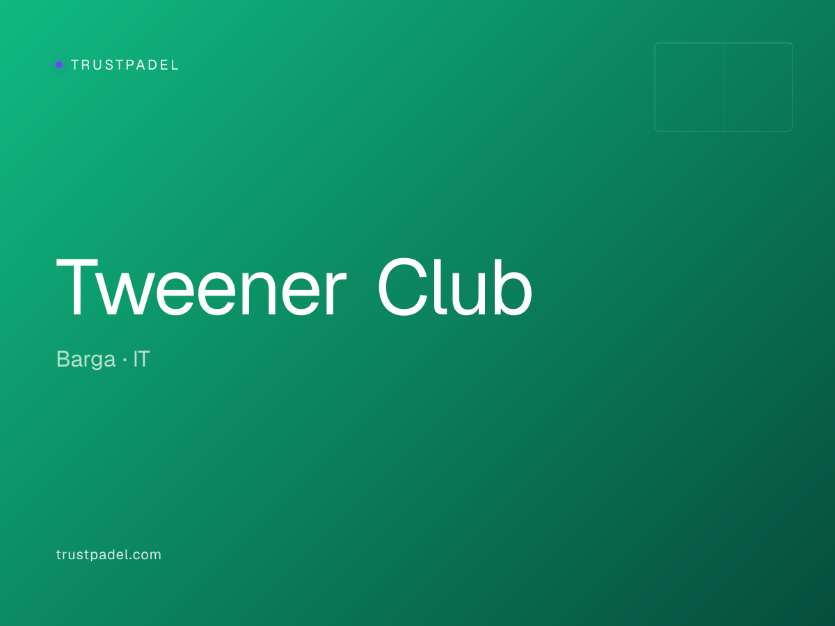 Tweener Club padel club