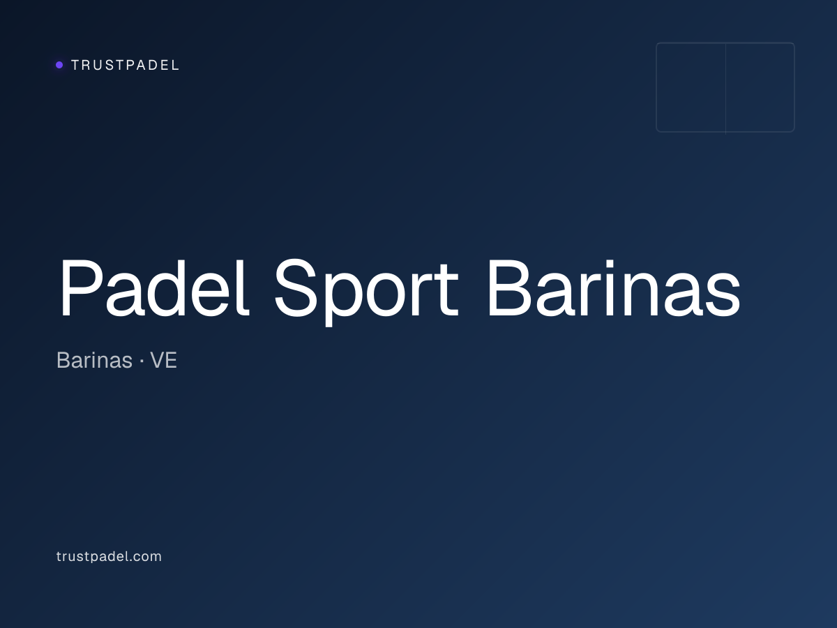 Padel Sport Barinas padel club
