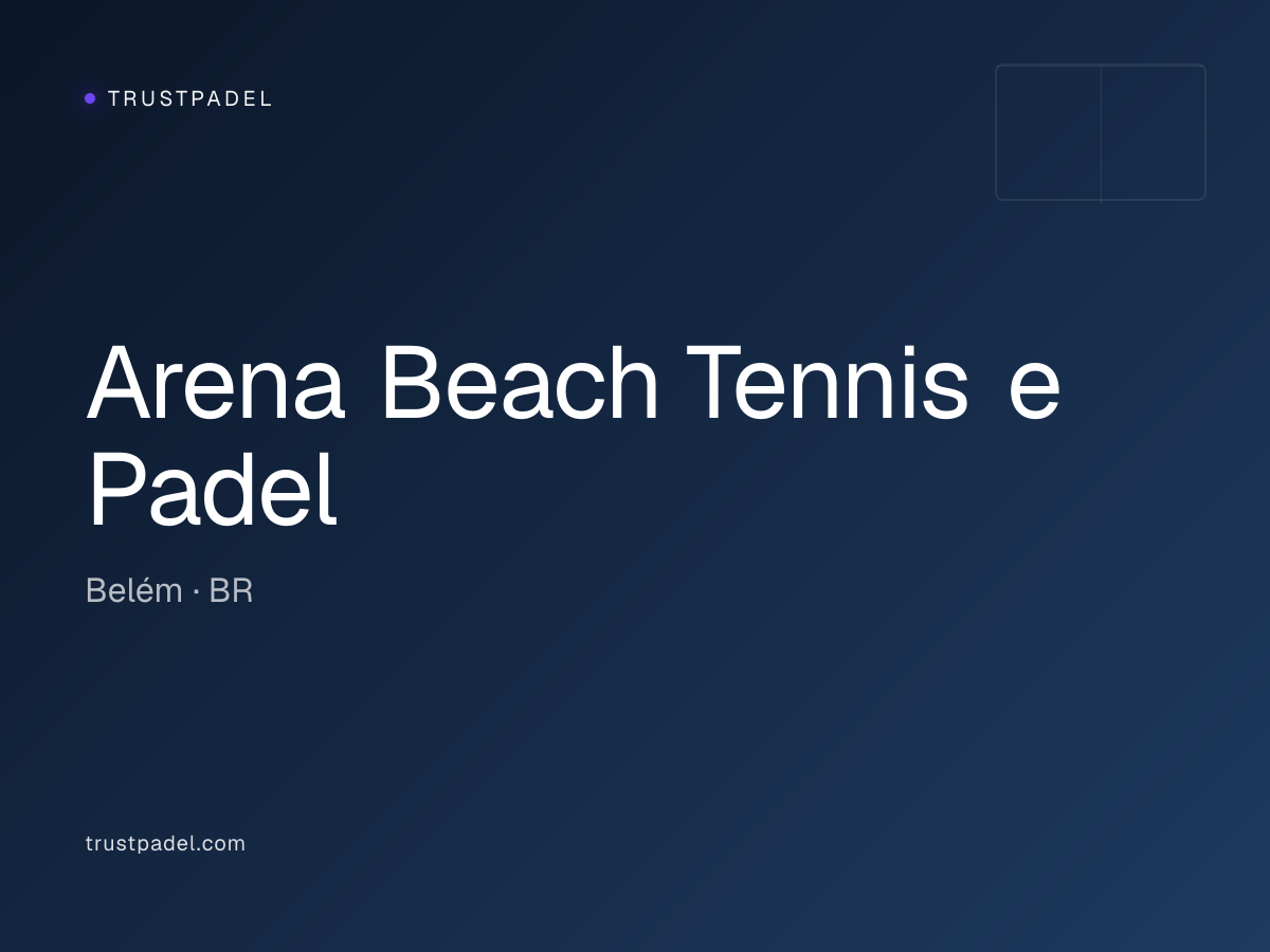 Arena Beach Tennis e Padel padel club