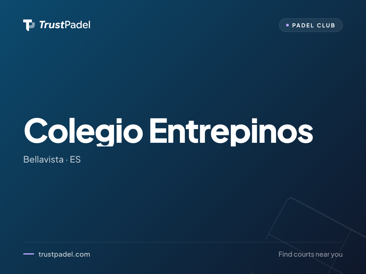 Colegio Entrepinos padel club
