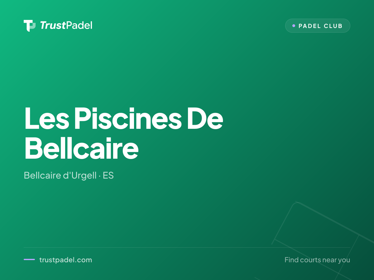 Les Piscines De Bellcaire padel club
