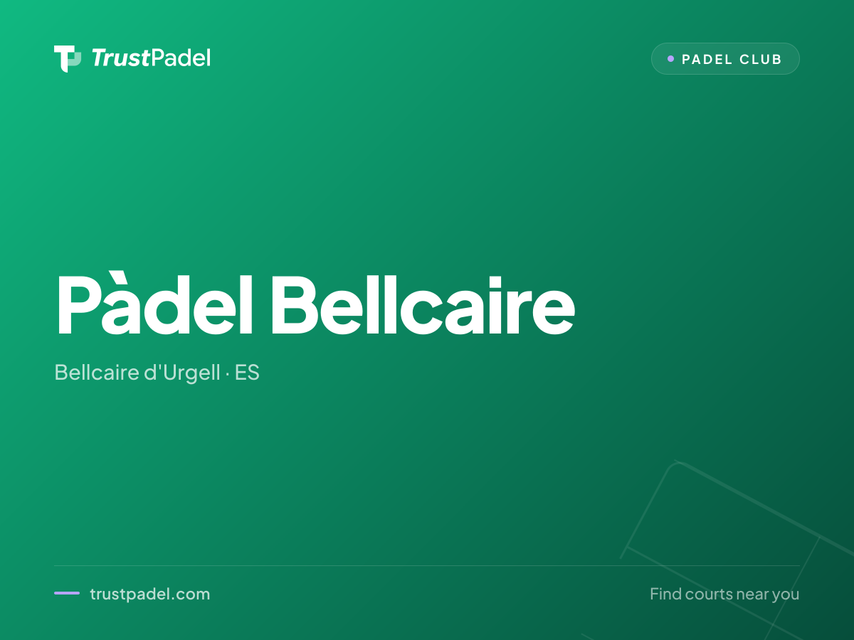 Pàdel Bellcaire padel club