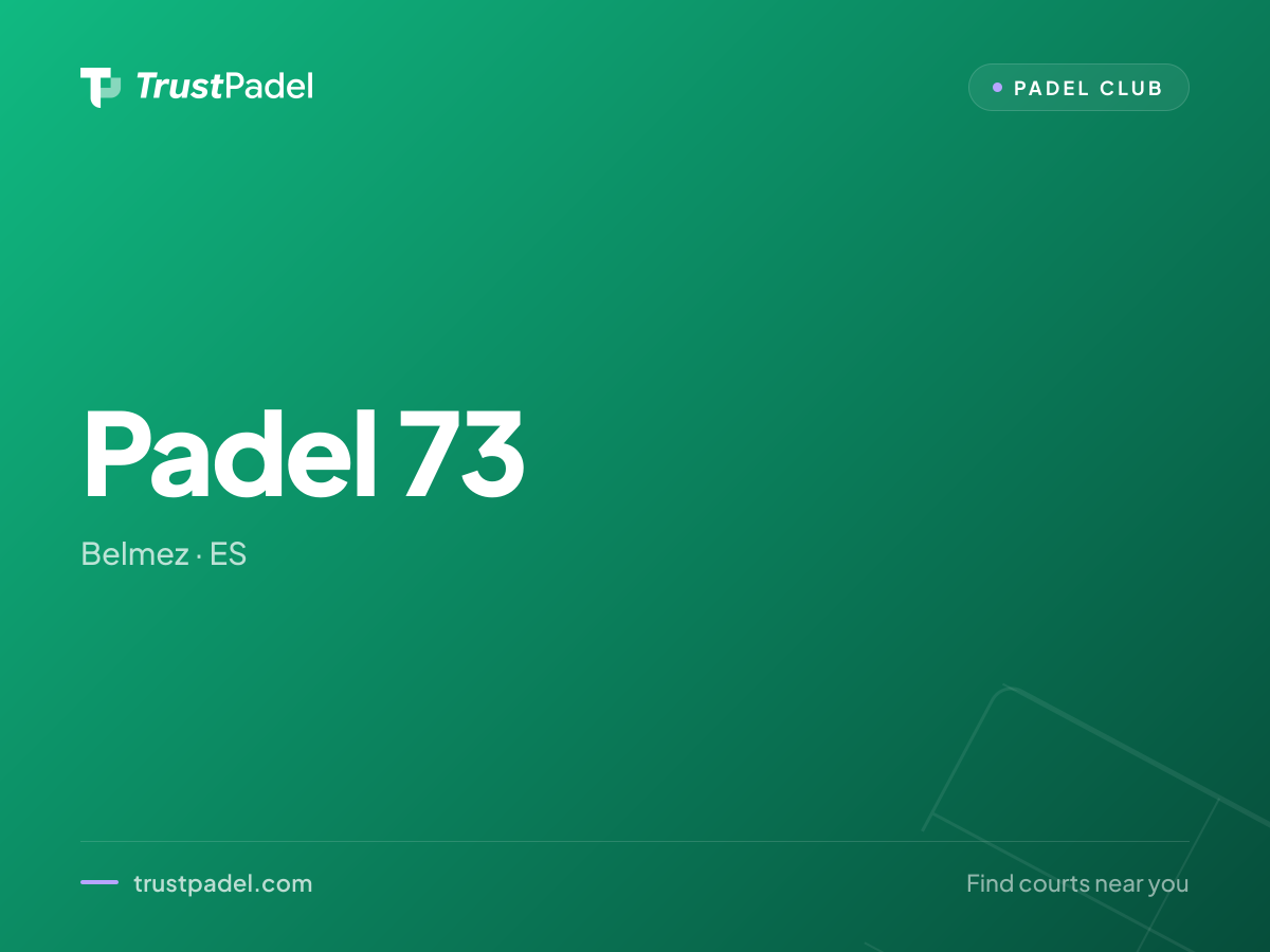 Padel 73 padel club