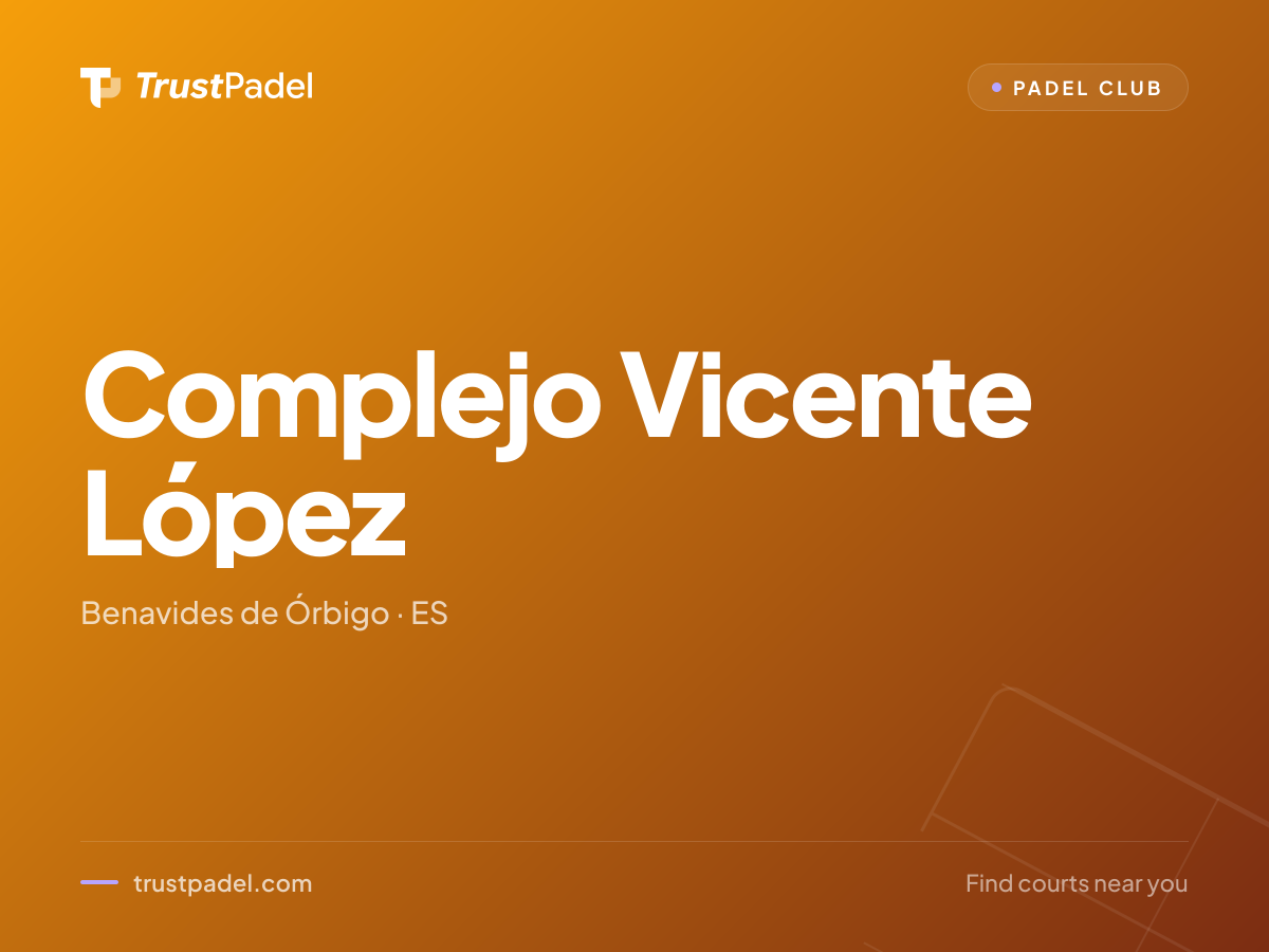 Complejo Vicente López padel club
