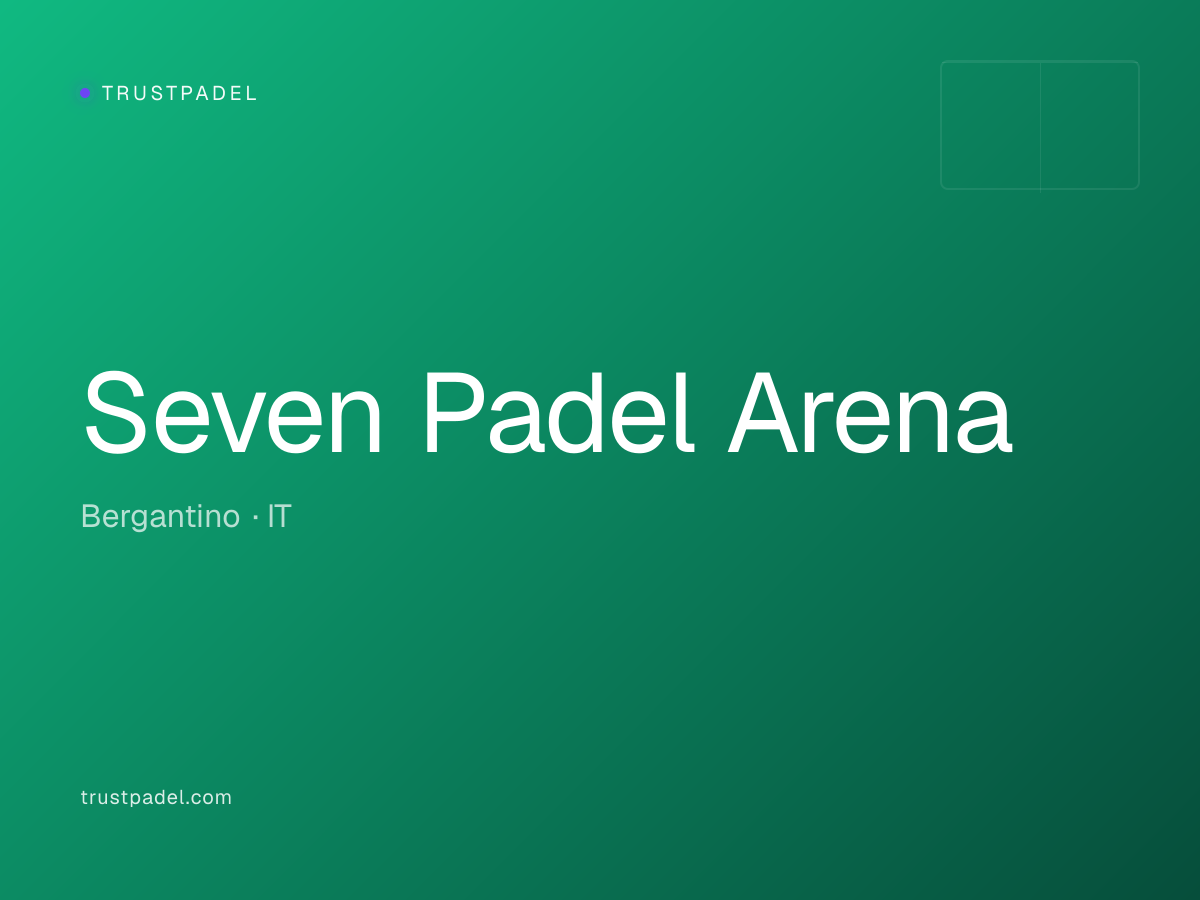 Seven Padel Arena padel club