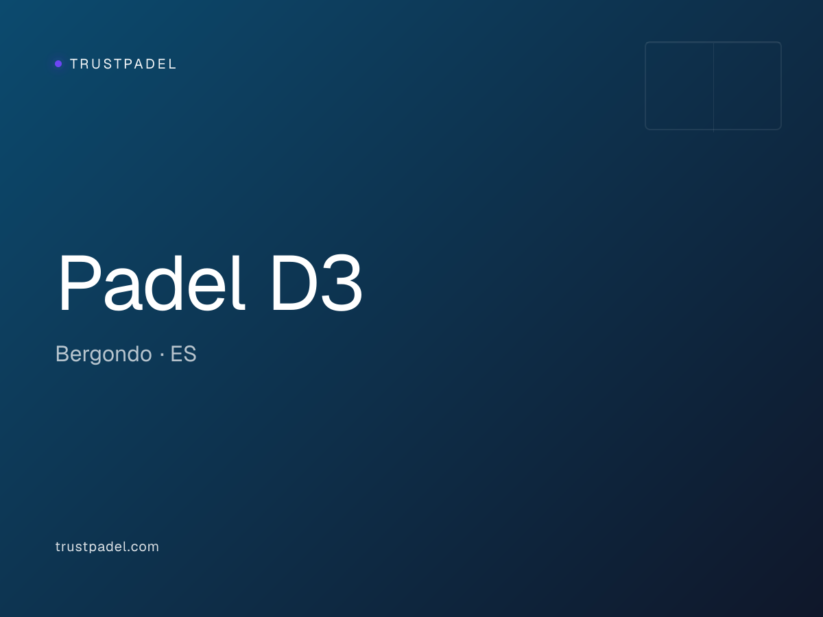 Padel D3 padel club