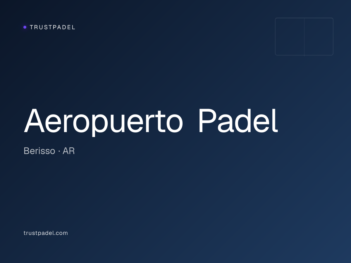 Aeropuerto Padel padel club