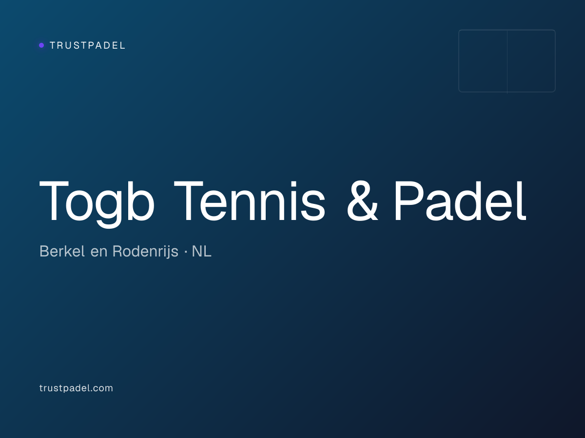 Togb Tennis & Padel padel club