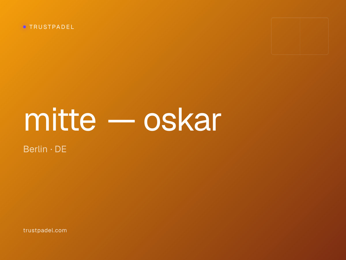 mitte — oskar padel club