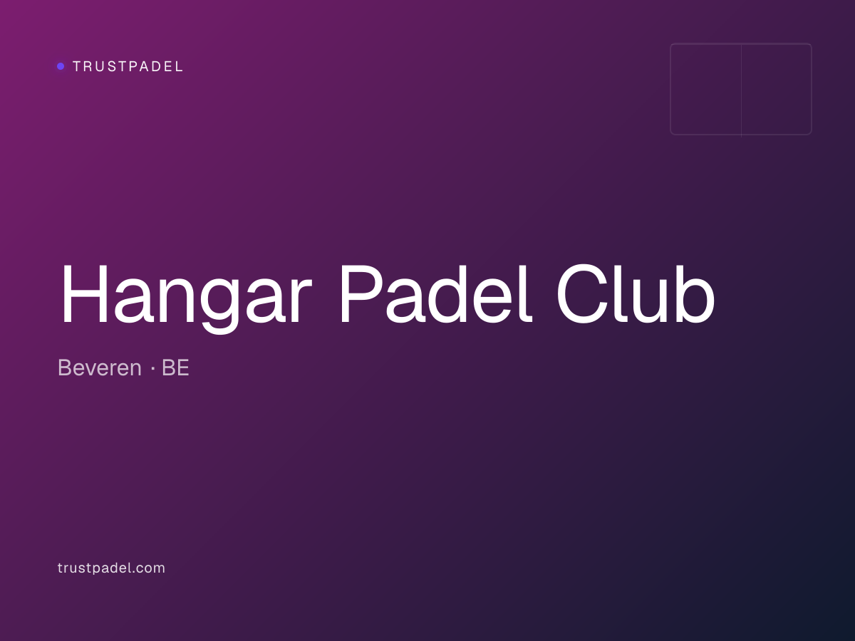 Hangar Padel Club padel club