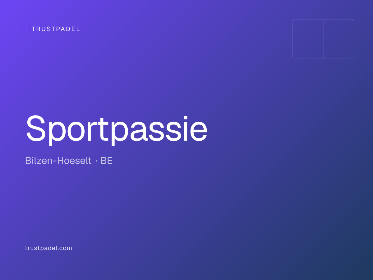 Sportpassie padel club