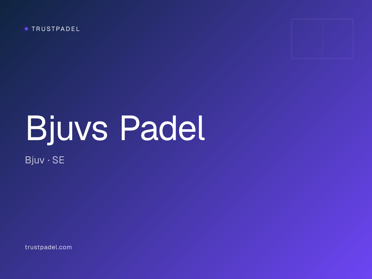 Bjuvs Padel padel club