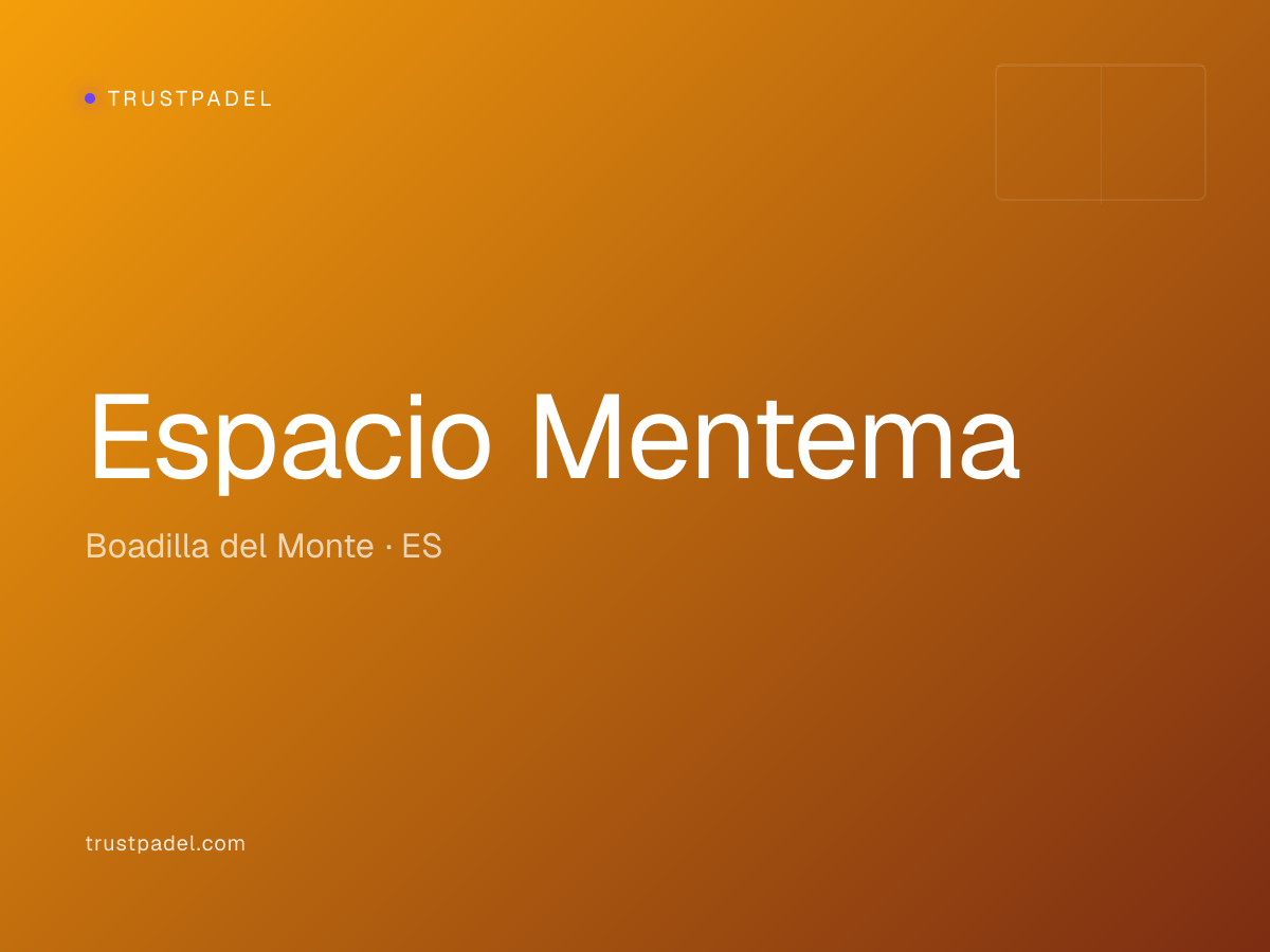Espacio Mentema padel club