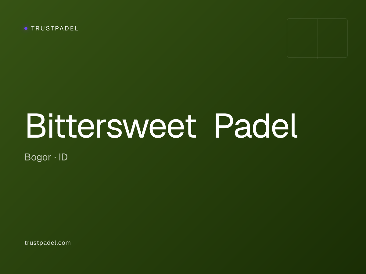 Bittersweet Padel padel club