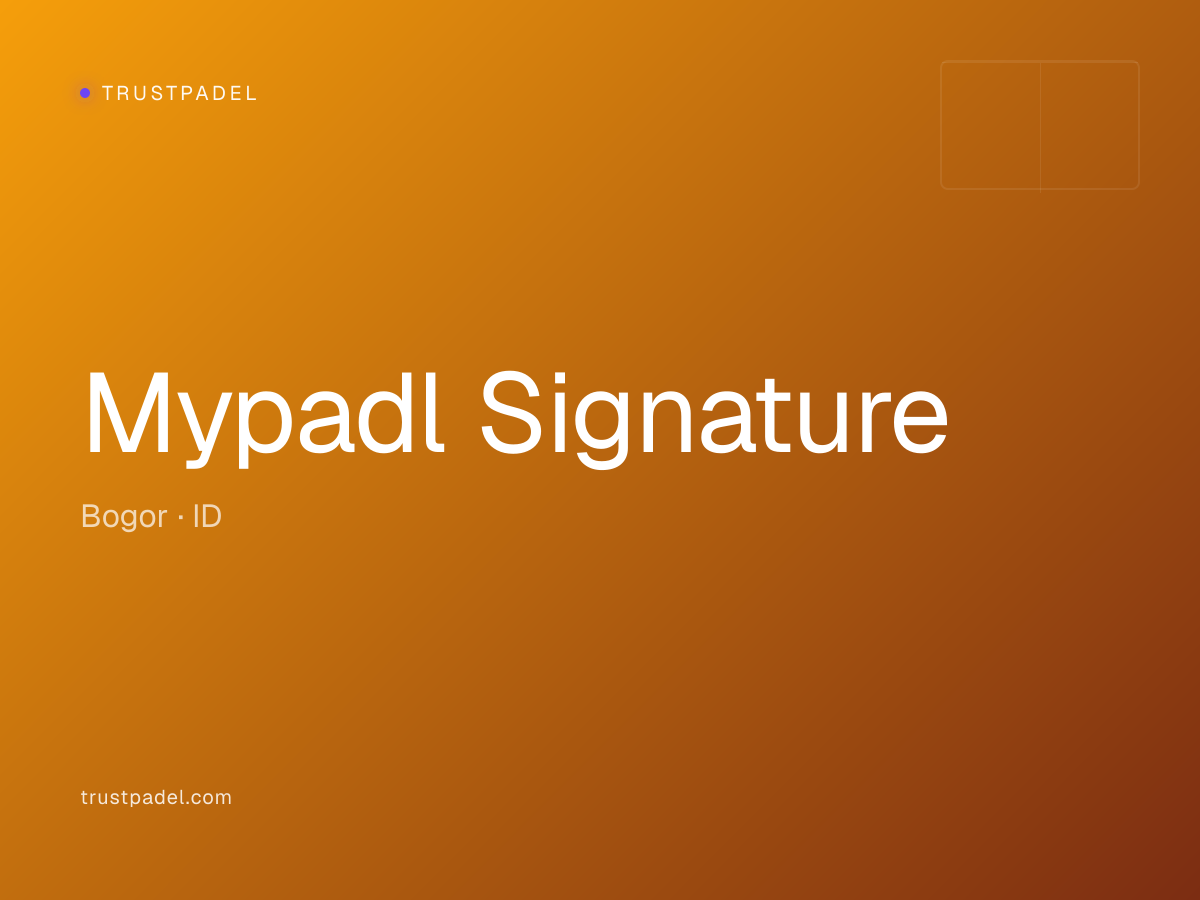 Mypadl Signature padel club