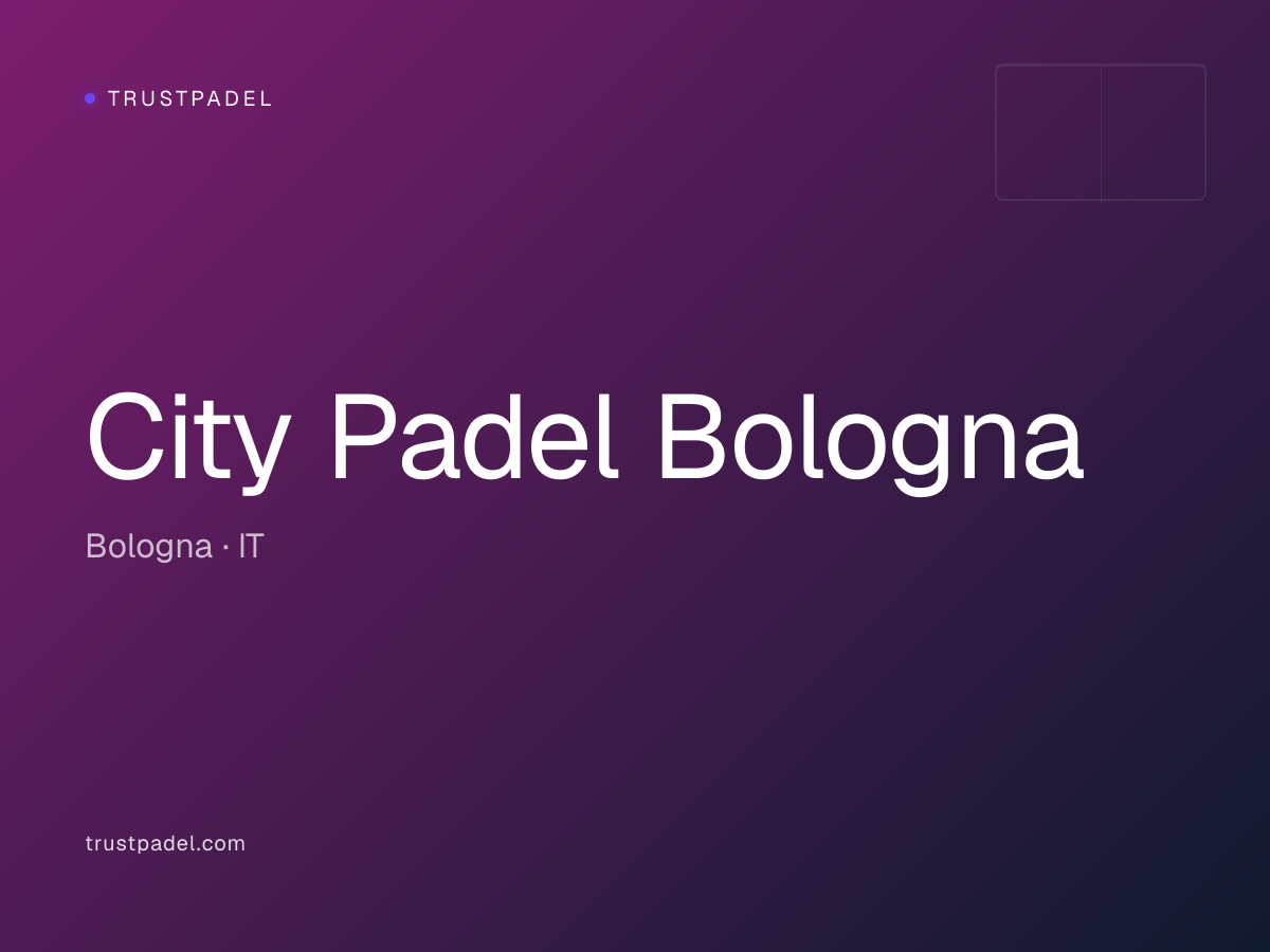 City Padel Bologna padel club