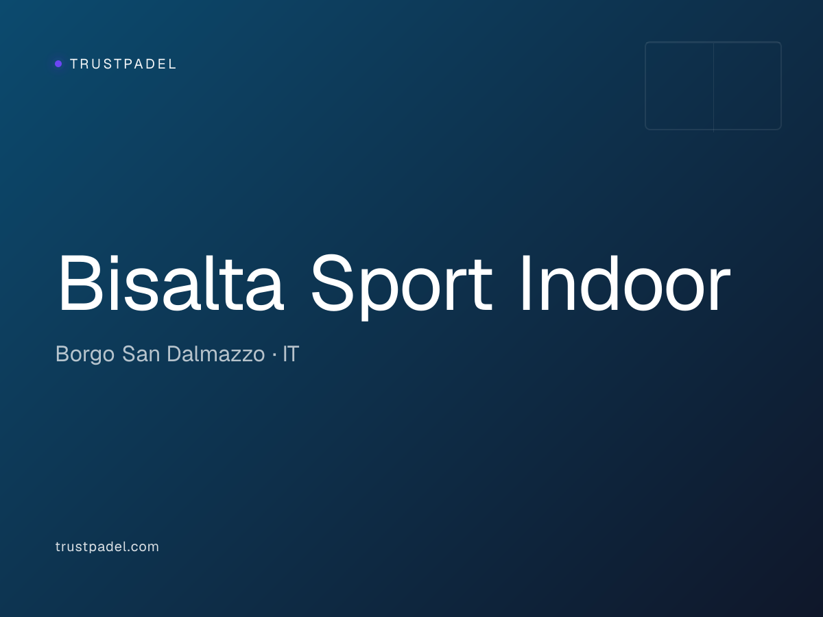 Bisalta Sport Indoor padel club