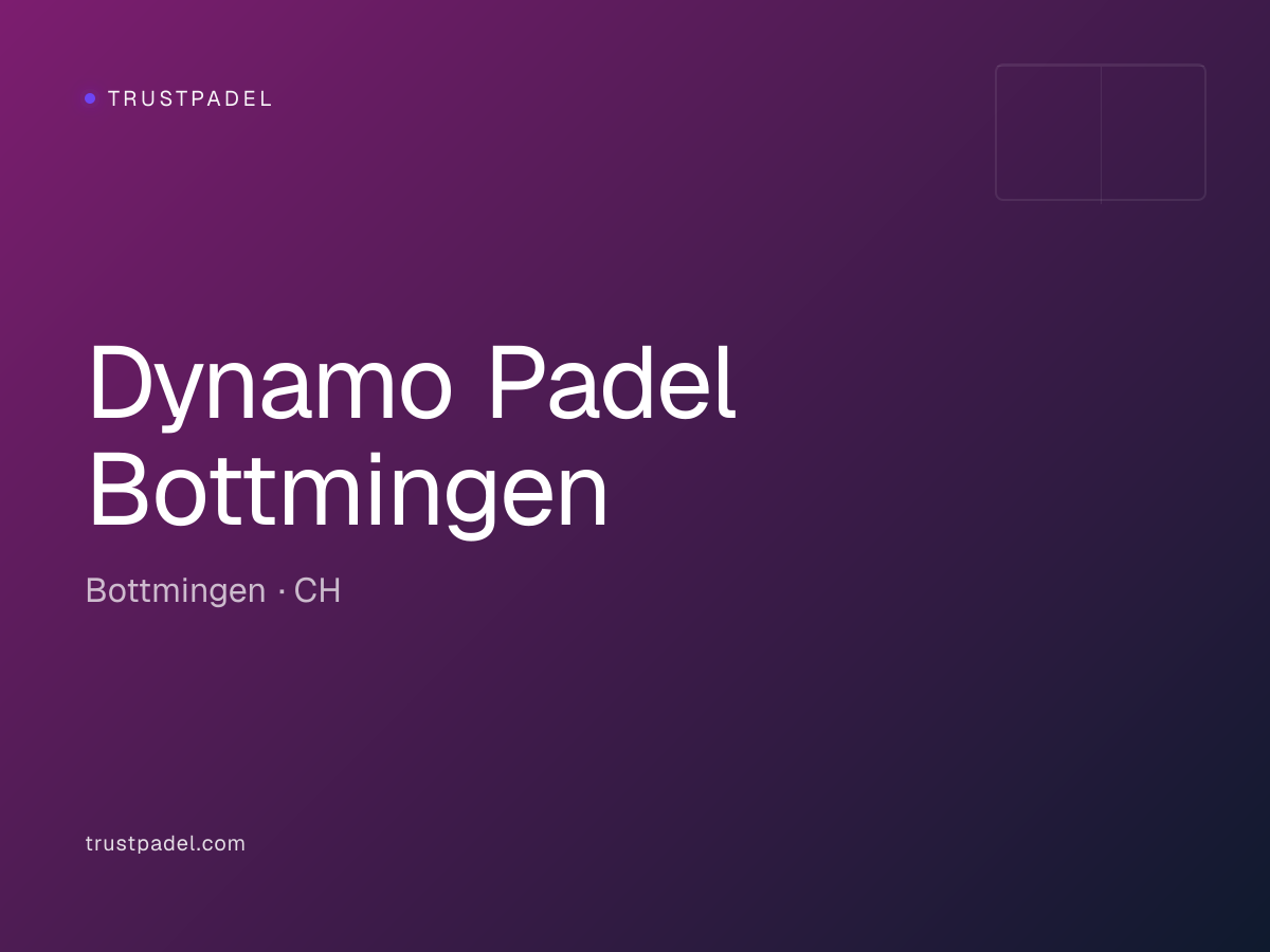Dynamo Padel Bottmingen padel club